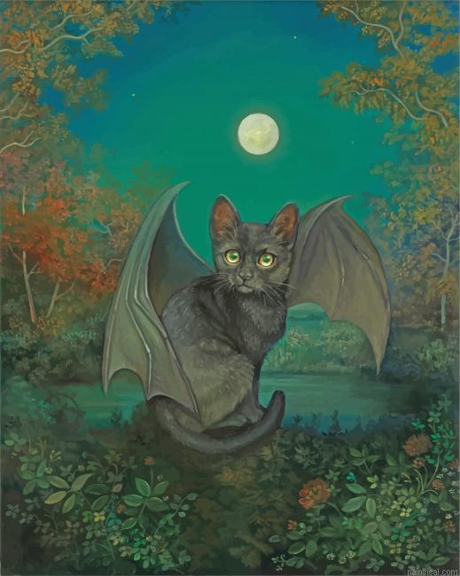 Fantasy bat cat painting by numbers.jpeg