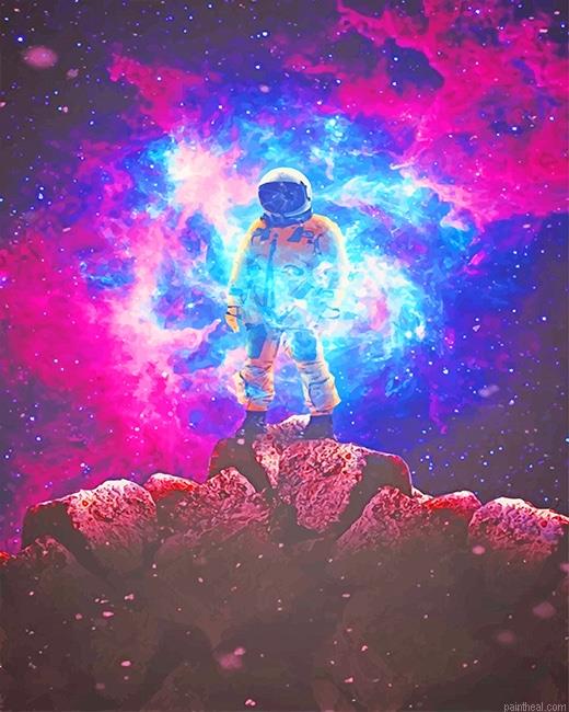 Galaxy space man painting by numbers.jpeg