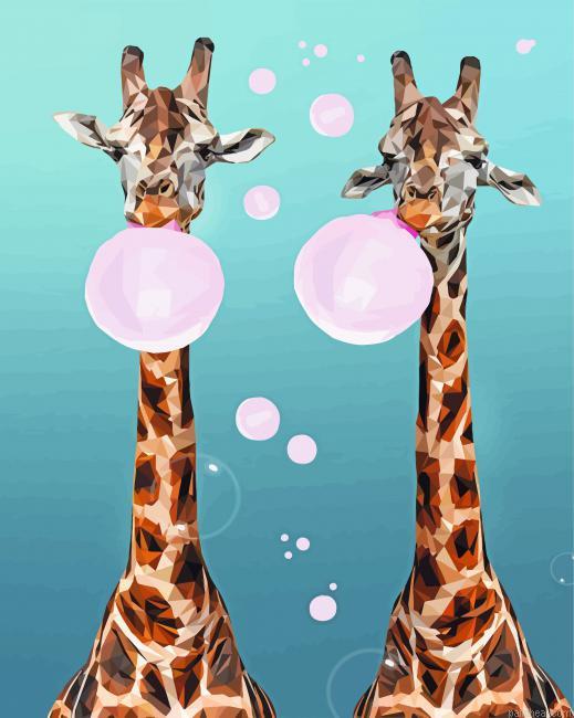 Giraffes bubble painting by numbers.jpeg