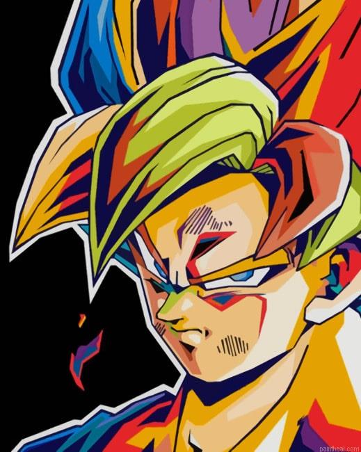 Goku dragon ball new painting by numbers.jpeg