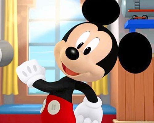 Good morning mickey painting by numbers.jpeg