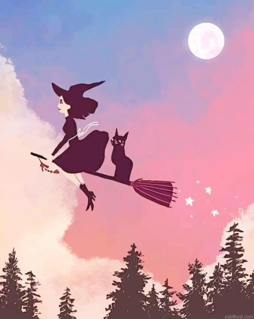 Halloween witch new painting by numbers.jpeg