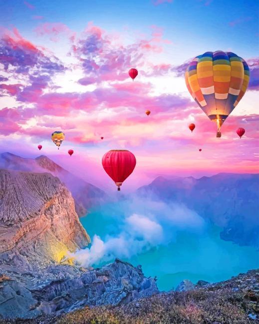 Hot air balloons over sunset painting by numbers.jpeg
