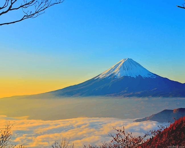 Japanese mt fuji painting by numbers.jpeg