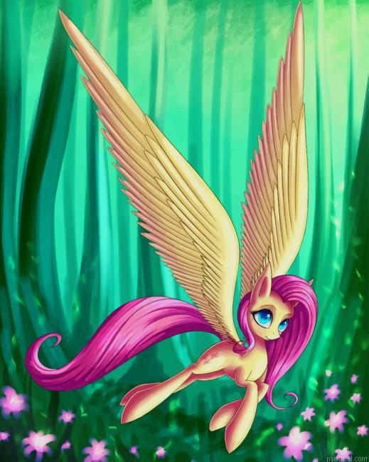 Little pony unicorn painting by numbers.jpeg