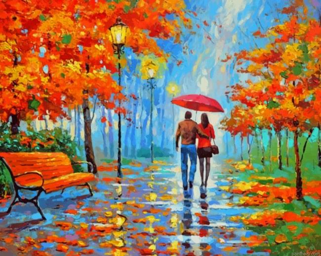 Lovers under the same umbrella new painting by numbers.jpeg