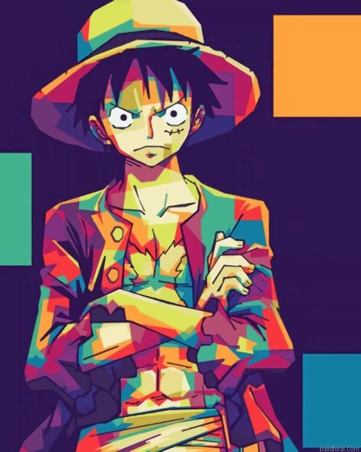 Monkey d luffy pop art new painting by numbers.jpeg