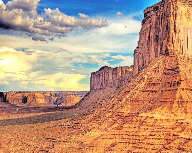 Monument valley navajo tribal park painting by numbers.jpeg