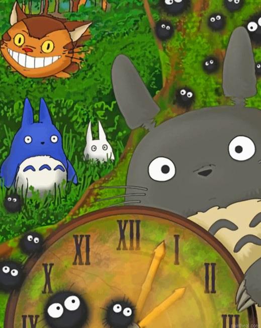 My neighbor totoro studio ghibli new painting by numbers.jpeg