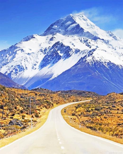 New zealand snow mountain painting by numbers.jpeg