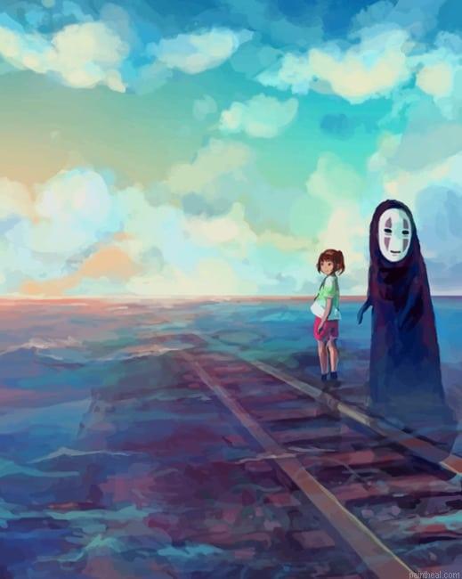 No face and chihiro new painting by numbers.jpeg