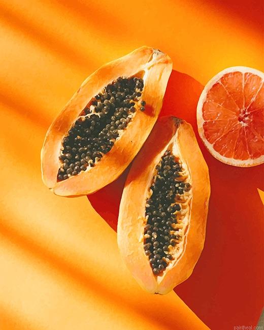 Papaya fruit painting by numbers.jpeg