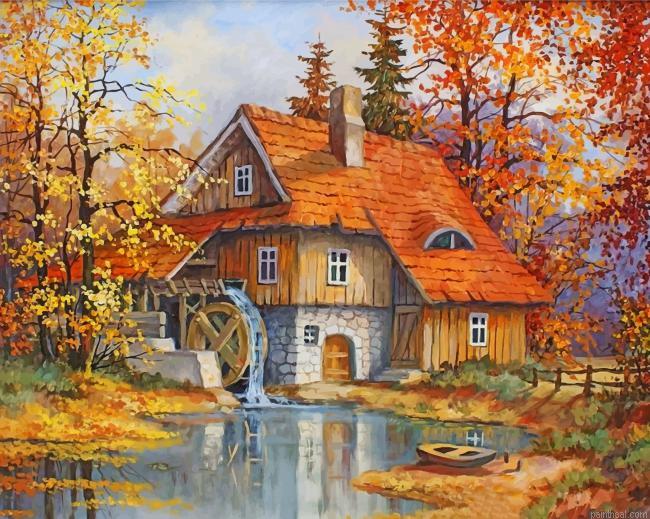Peaceful lake house painting by numbers.jpeg