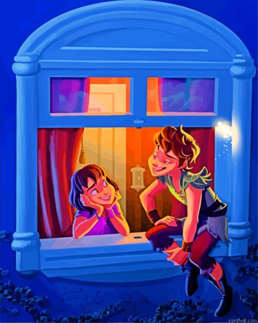 Peter pan wendy art painting by numbers.jpeg