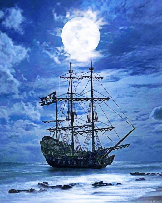 Pirate ship moonlight painting by numbers.jpeg