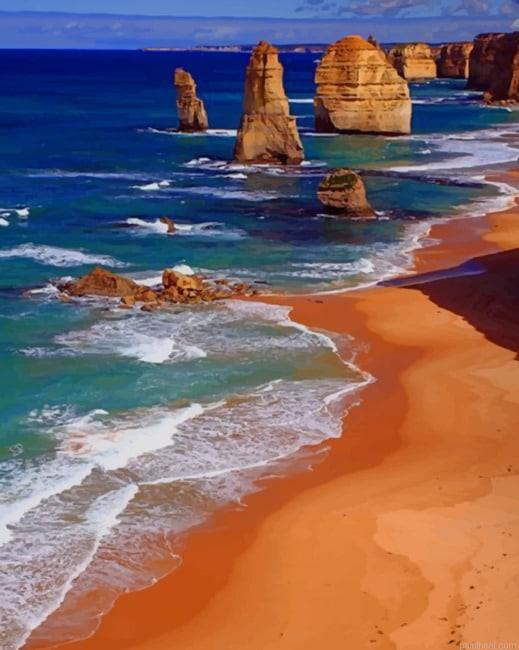 Port campbell national park australia new painting by numbers.jpeg