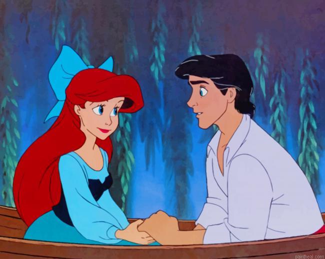 Prince eric little mermaid painting by numbers.jpeg