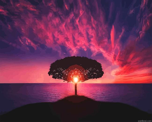 Purple sunset painting by numbers.jpeg