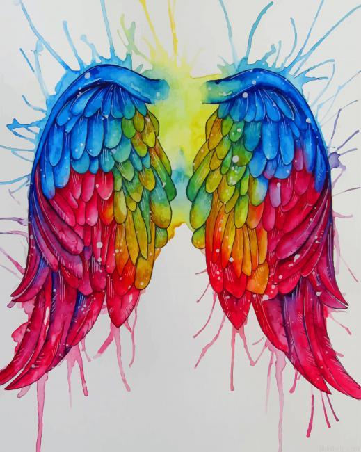Rainbow angel wings painting by numbers.jpeg