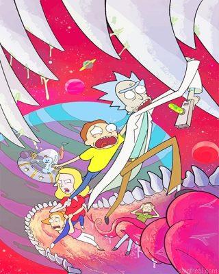 Rick and morty issue painting by numbers.jpeg