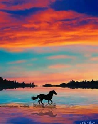 Running horse art painting by numbers.jpeg