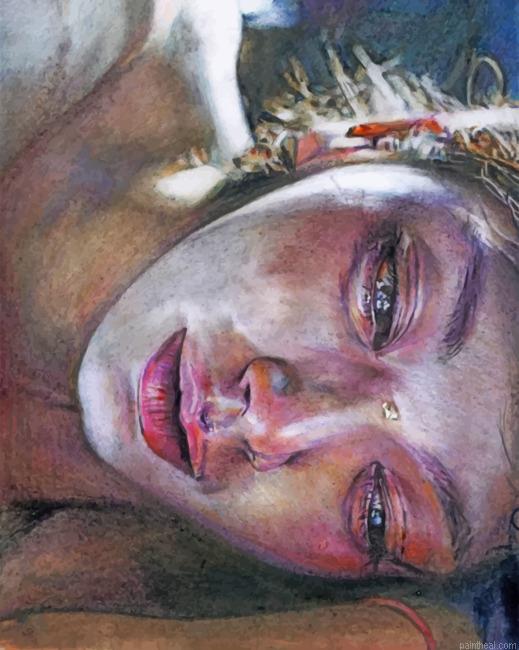 Sad woman painting by numbers.jpeg