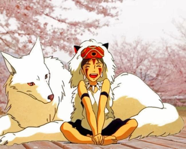 San princess mononoke art painting by numbers.jpeg