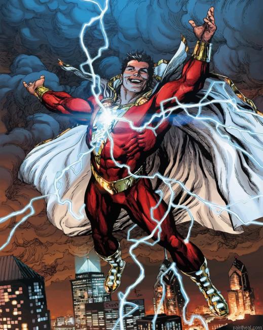 Shazam superhero painting by numbers.jpeg
