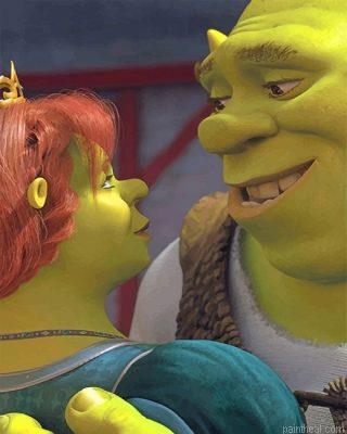 Shrek and fiona couple painting by numbers.jpeg