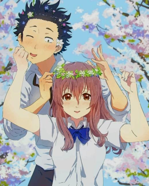 Silent voice anime new painting by numbers.jpeg