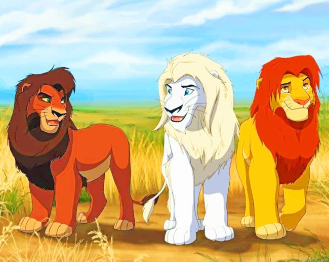 Simba kimba and kovu new painting by numbers.jpeg