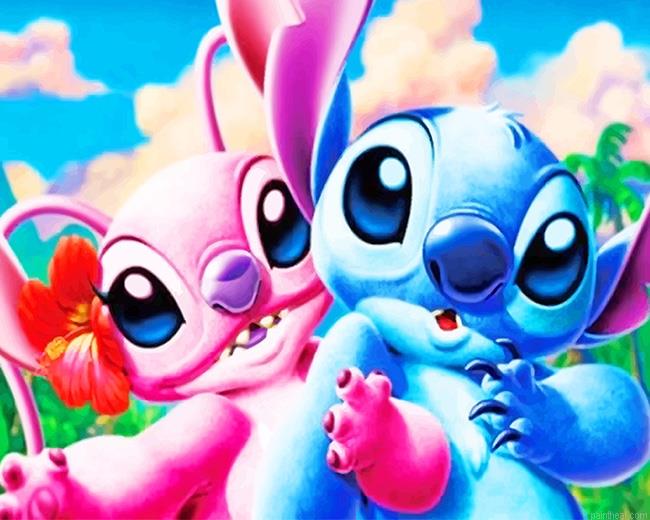 Stitch and his wifey painting by numbers.jpeg