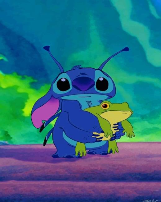 Stitch and sad frog painting by numbers.jpeg