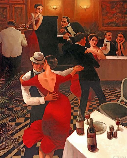 Tango dancers painting by numbers.jpeg