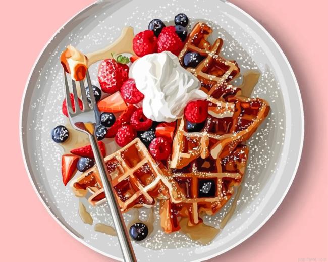 Tasty waffles painting by numbers.jpeg
