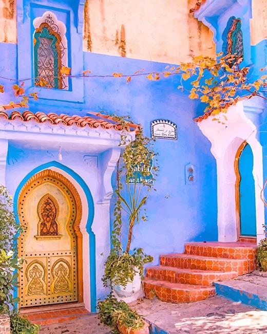 The blue pearl morocco painting by numbers.jpeg