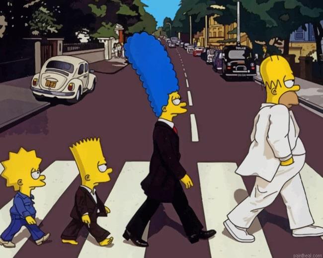 The simpsons beatles new painting by numbers.jpeg