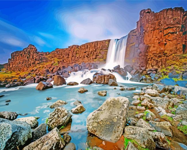 Thingvellir national park iceland painting by numbers.jpeg