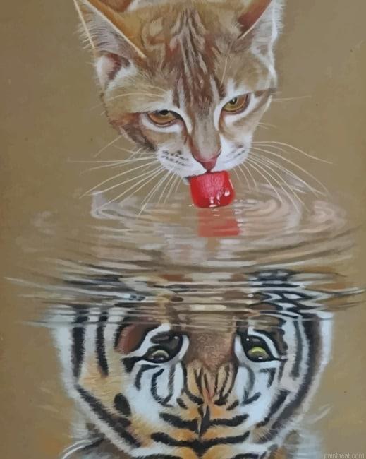 Tiger water reflection painting by numbers.jpeg