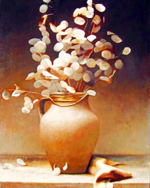 Vintage vase of flowers new painting by numbers.jpeg
