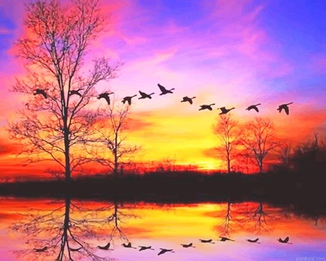 Waterfowl sunset painting by numbers.jpeg