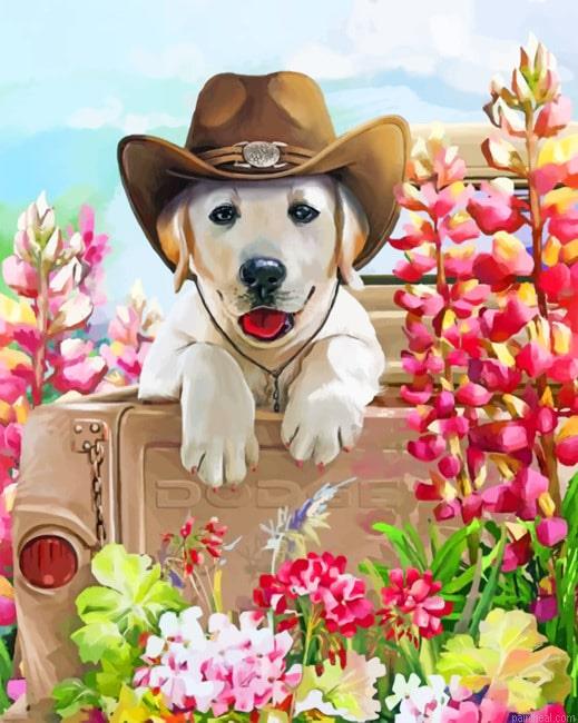 Western dog animals painting by numbers.jpeg