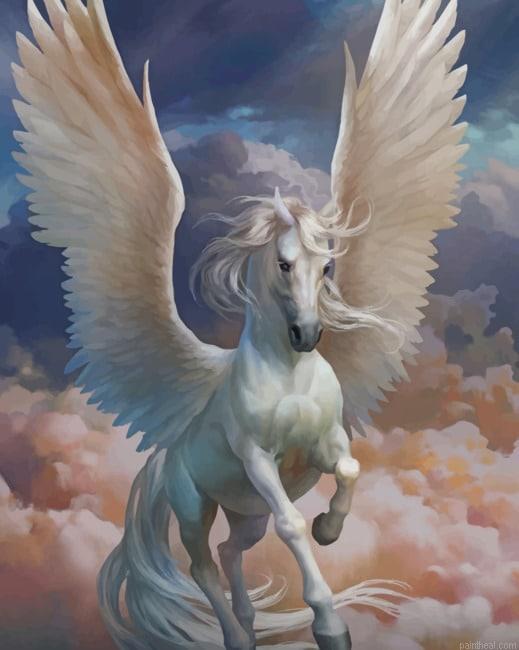 White pegasus new painting by numbers.jpeg
