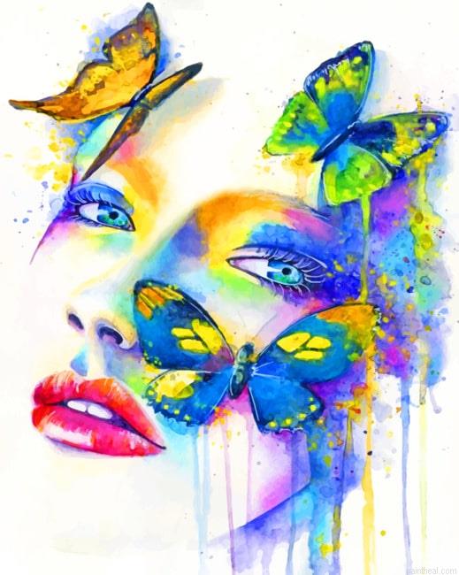 Woman and butterfzwoman and butterflies new painting by numbers copy.jpeg