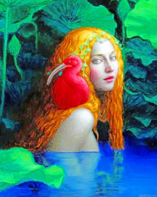 Woman in the water new painting by numbers.jpeg