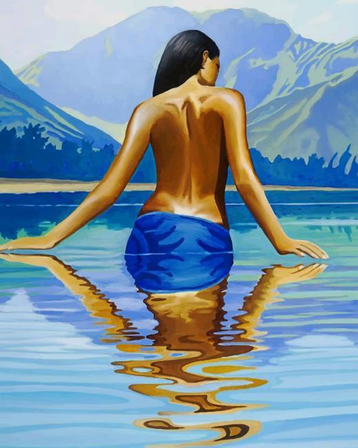 Woman inside water painting by numbers.jpeg