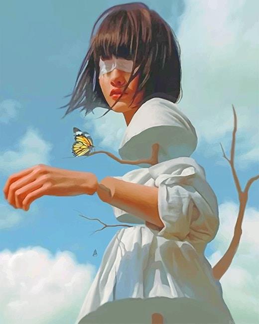 Wood woman butterfly painting by numbers.jpeg