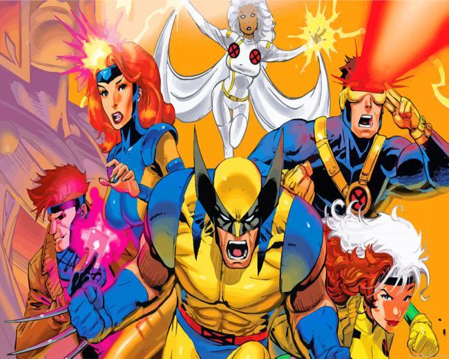 X men the animated series painting by numbers.jpeg