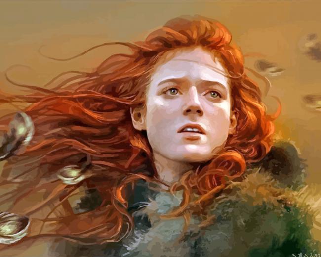 Ygritte game of thrones art painting by numbers.jpeg