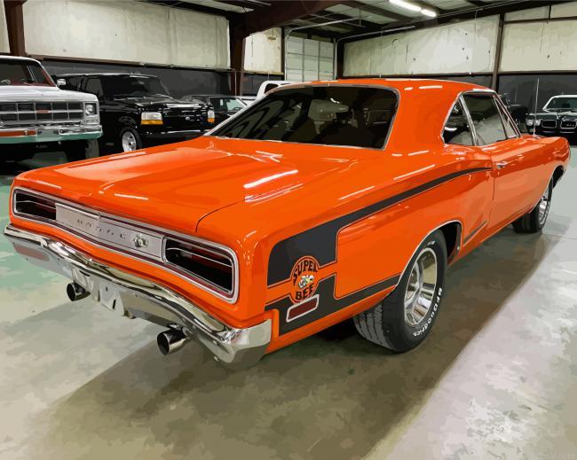 1970 super bee car hemi orange painting by numbers.jpeg